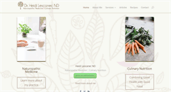 Desktop Screenshot of heidilescanec.com